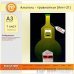 Плакат «Алкоголь - травматизм» (Агит-21, пластик 2 мм, А3, 1 лист)