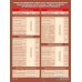Плакат «Сроки проведения осмотров и электрических испытаний средств защиты, применяемых в электроустановках» (С-81, ламинированная бумага, А2, 1 лист)