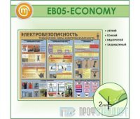 Стенд «Электробезопасность. Технические меры электробезопасности» (10EB-05-ECONOMY00)