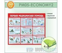 Стенд «Первая медицинская помощь» (10PM-05-ECONOMY200)