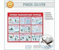 Стенд «Первая медицинская помощь» (10PM-05-SILVER00)